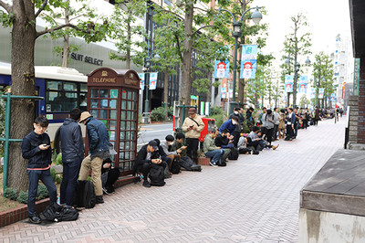 Apple 渋谷店 リニューアルオープン